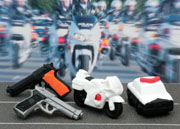 Police Vehicle & Pistols